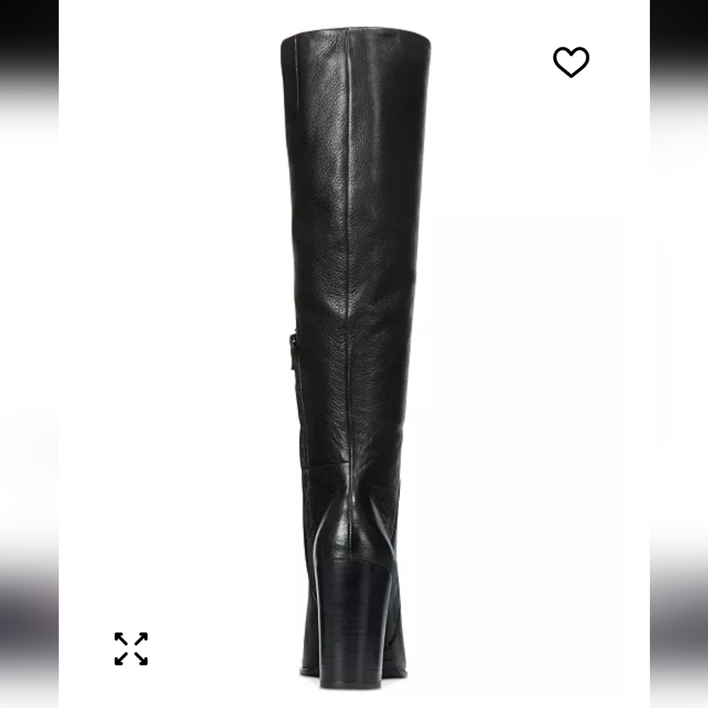 Kenneth Cole New YorkWomen's Justin Block-Heel Tall Knee High Boots - Picture 12 of 14
